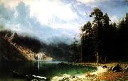 Albert Bierstadt Mount Corcoran painting